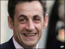 Nicolas Sarkozy, presidente da França (arquivo)