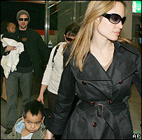 بریڈ پِٹ اور انجلینا جولی