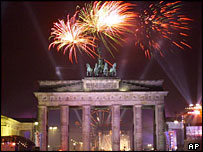 Cổng Brandenburg ở Berlin