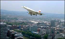 Concorde over Bristol