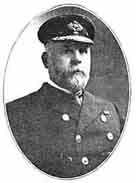 Old Newspaper photograph of Commodore Edward J Smith