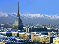 Cidade de Turim, na Itália