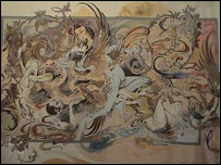 يکی ديگر از تابلوفرش های نمايشگاه 