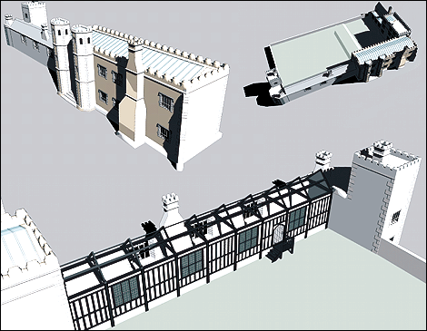 An early digital reconstruction by ARCUS