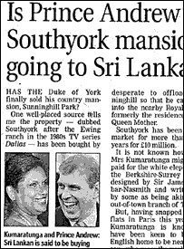 Evening Standard report