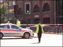 Cảnh sát ở ngã tư Putney