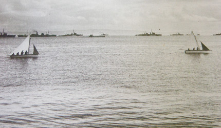 Wartime Moville - courtesy of Nat McGlinchey