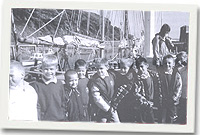 Y plant ar fwrdd y llong