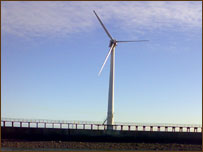 Wind turbine at Blyth