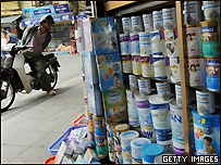 Hàng sữa ngoại Hà Nội