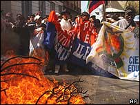 Bolivyalı öğrenciler