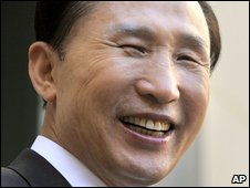 Lee Myung-bak, presidente da Coreia do Sul (arquivo)