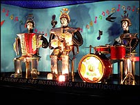 'Les Robots Music', orquestra de robôs de 1958