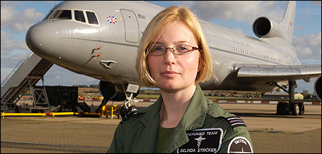 Flight Lieutenant Belinda Stricker