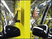 Almanya'daki Opel fabrikası