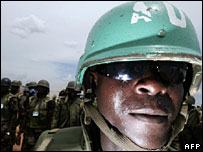 Afrika Birliği askerleri