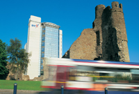 Castell Abertawe, llun gan Bwrdd Croeso Cymru