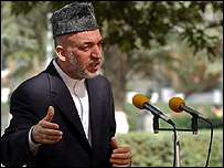 حامد کرزی، رييس جمهور افغانستان