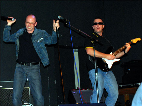 Special Brew at the book launch