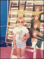 Matt Newsum at an RAF roadshow in Devon 