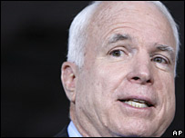 سینیٹر جان مک کین 