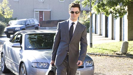 Dominic Cooper plays Dave in Dominic Savage's Freefall