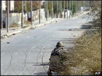Soldado americano em Husayba