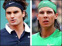 रोजर फ़ेडरर और राफ़ेल नडाल