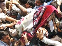 زلزلے کے متاثرین