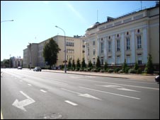 Улица Ленина в Бресте 