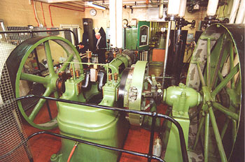 a postcard of the Tech, circa 1930