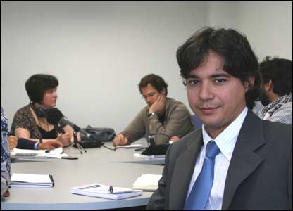 Thiago Nunes, bí thư thanh niên của đảng Xanh Brazil