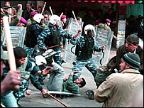 Sokaklardaki çatışmalar