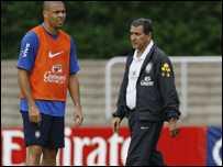 Ronaldo e carlos Alberto Parreira