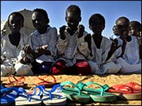 کودکان بی خانمان سودانی 