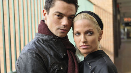 Sarah Harding and Dominic Cooper