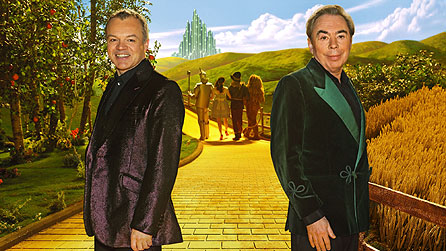 Graham Norton and Andrew Lloyd Webber