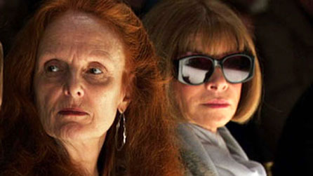  Grace Coddington ac  Anna Wintour