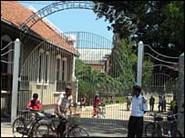 Empty school in Jaffna