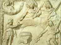 Mithras sacrificing the bull