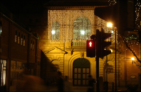 Derby's Christmas lights 2008