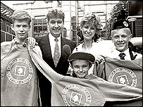 Jenny Day at Orchard Square, 1990s
