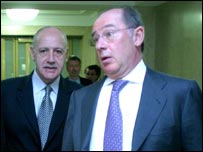 Roberto Lavagna e Rodrigo de Rato