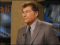 احمد بهارلو - تصوير از سايت صدای آمريکا