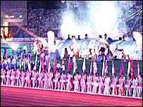 अफ़्रो एशियाई खेलों का समापन समारोह