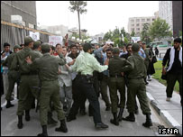 درگیری در نزدیکی دفتر رییس جمهوری