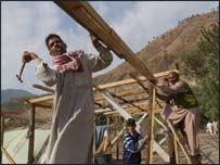 مظفر آباد میں تعمیرِ نو