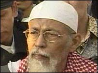  O clérigo Abu Bakar Ba'asyir