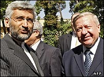 والنتین سوبولوف و سعید جلیلی