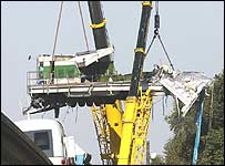 Acidente de trem na Alemanha